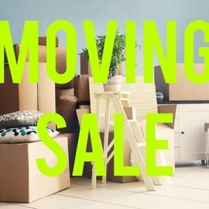 MOVING SALE!! :)
